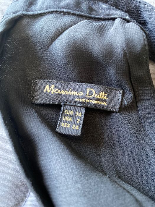Massimo Dutti – елегантна сукня максі з тропічним візерунком