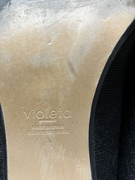 Czólenka w szpic Mango Violeta 40