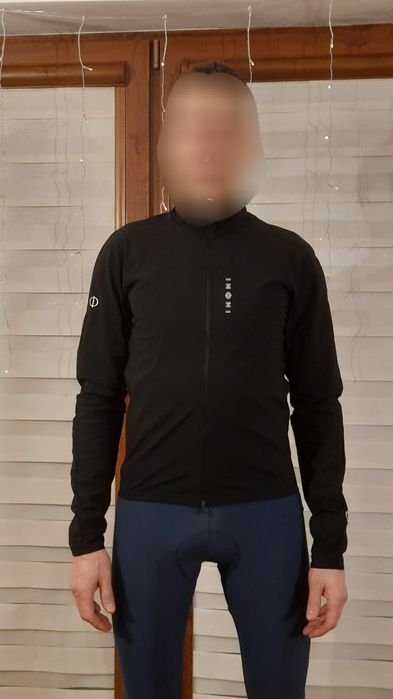 Kurtka rowerowa INONI 337 z ochraniaczem – Black XL