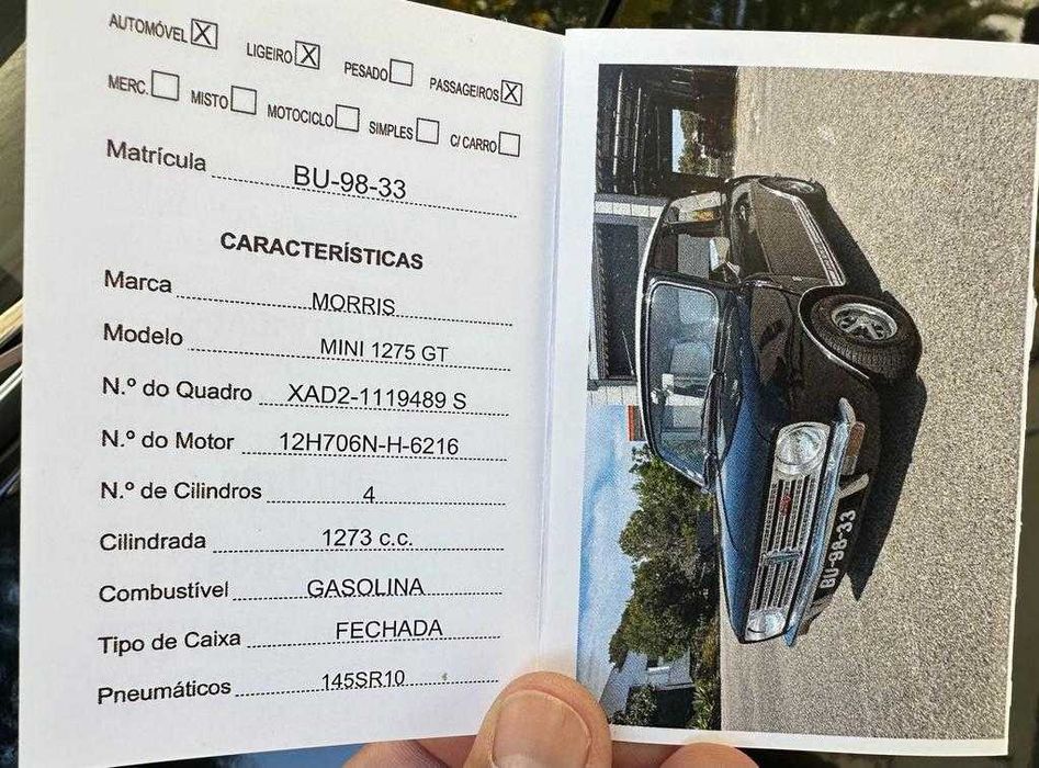 Clássico Desportivo em crescente valorização - Mini 1275GT