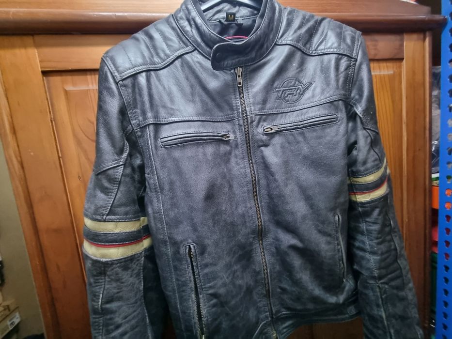 Casaco Motard Pele Try