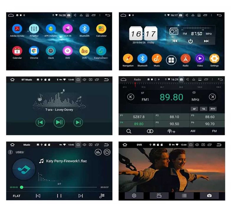 CarPlay Radio FM DAB+ Android WiFi 4G MP3 GPS USB MP3 MP4 Opel Astra J