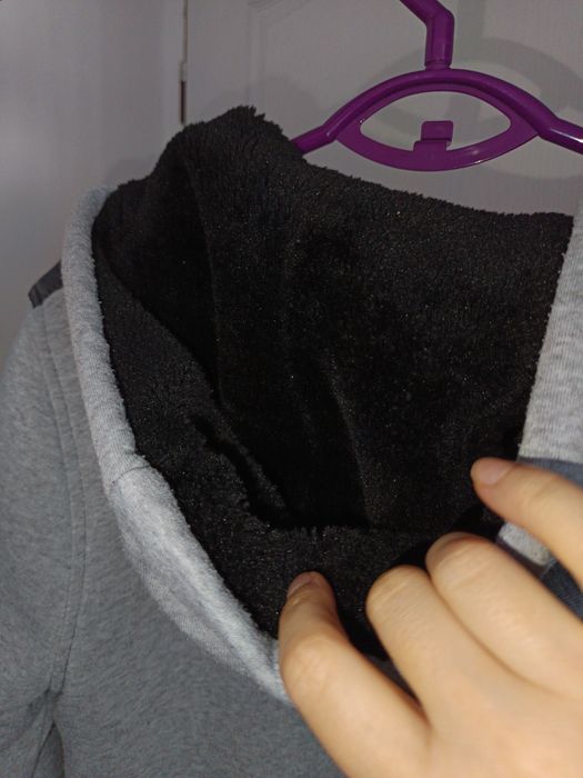 Bluzo kurtka xs czarno szara