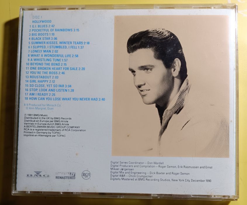 3 CD'S - Elvis Presley