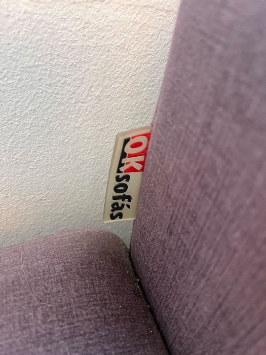 Sofá de 3 lugares em bom estado