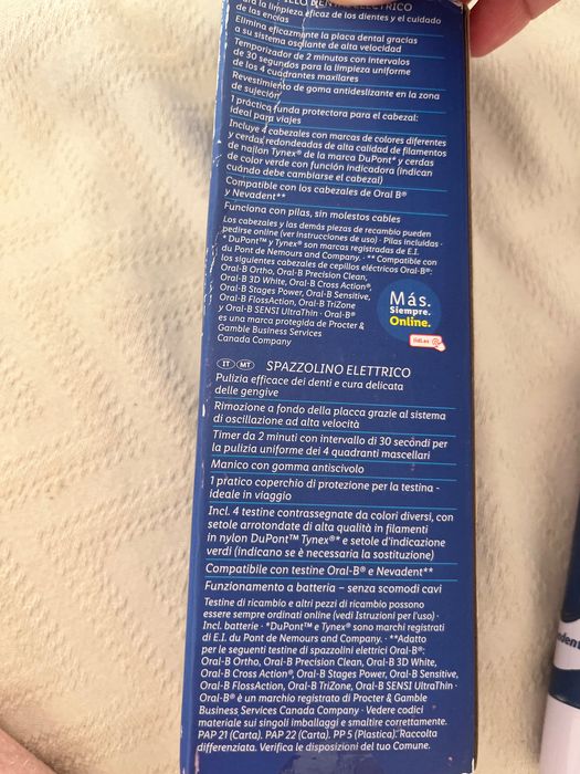 Escova de dentes eléctrica