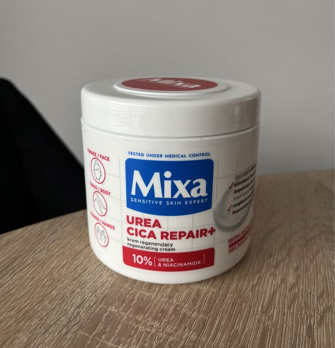 Mixa nowy krem balsam urea cica repair+ 400ml regenerujący do ciała