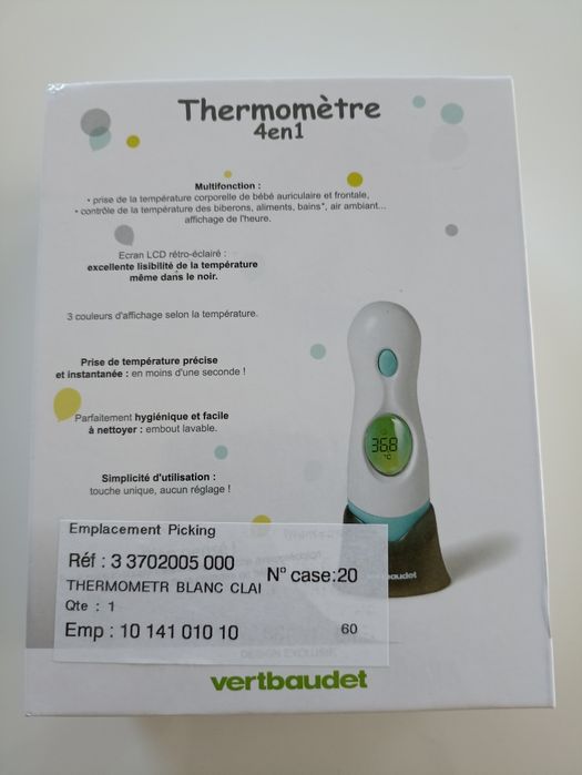 Termômetro digital 4 em 1 (novo)