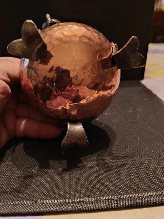 Медный кашпо по.Германии.