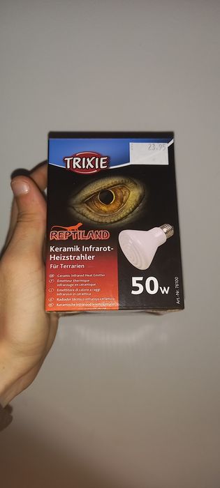 Lâmpada para Terrario Trixie + Bocal Gigan Terra