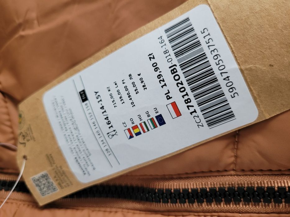 Kamizelka bezrękawnik nowa coccodrillo 140