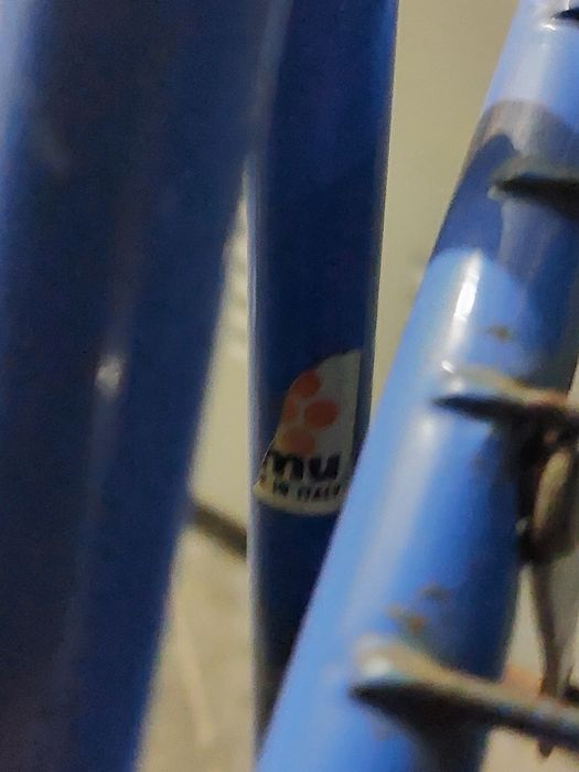 Cadeiras Design Industrial Metálicas Dobráveis Azul Cobalto, EMU Italy