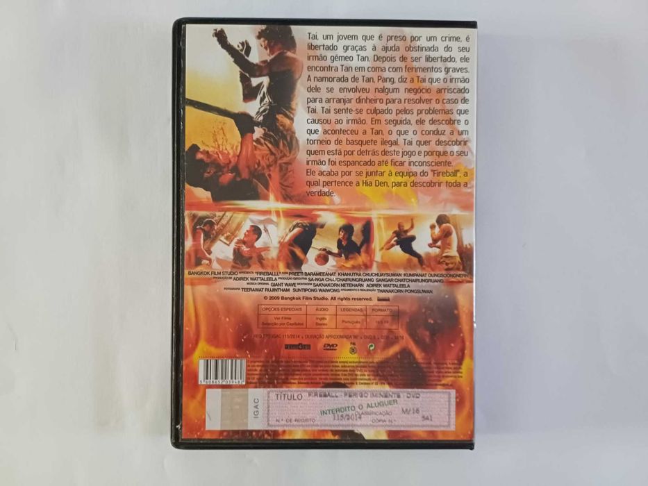 DVD - Imminent Danger (Fireball), starring P. Barameeanat and K. Chuchuaysuwan64575232166529121