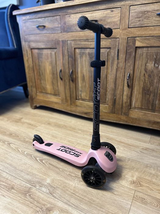 Hulajnoga scoot and ride różowa