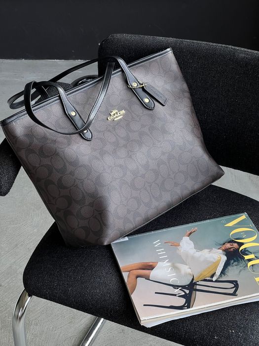 Шопер Coach, сумка шопер Coach,  женская сумка коуч, жіноча сумка