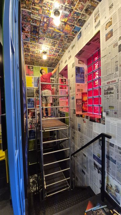 Wypożyczę RUSZTOWANIE na SCHODY zabiegowe ze spocznikiem wąskie