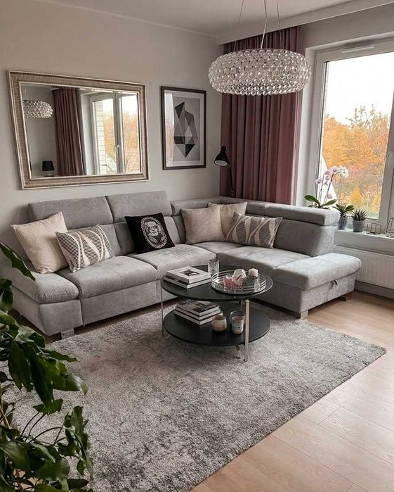 Narożnik Gala Collezione – jak nowy, funkcja spania, pojemnik, plamoodporny