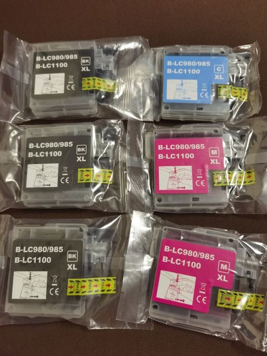 Tusze LC980/985 brother