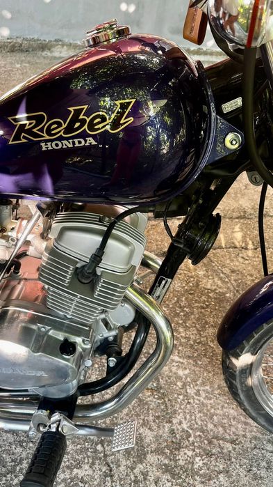 Honda Rebel 125cc “Live to Ride” – 1997 – 4.062 km