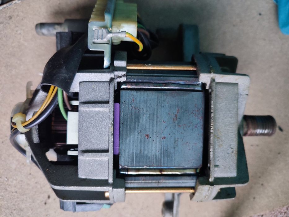 Мотор до пральної машини beko + тен, запчастини робочі