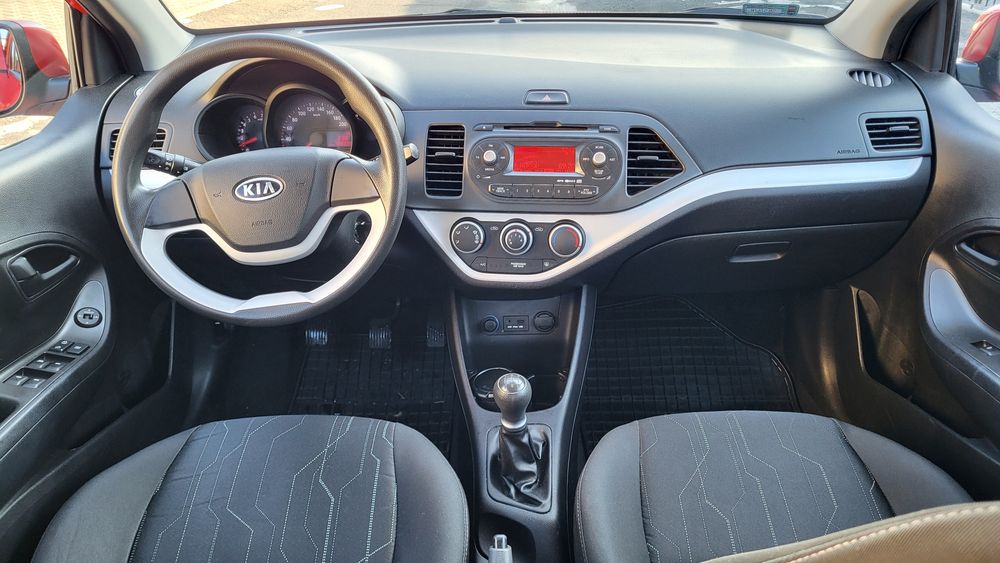 Kia Picanto 1.2 benz 2012r salon PL 1wł 100% bezwypadkowa klimatyzacja