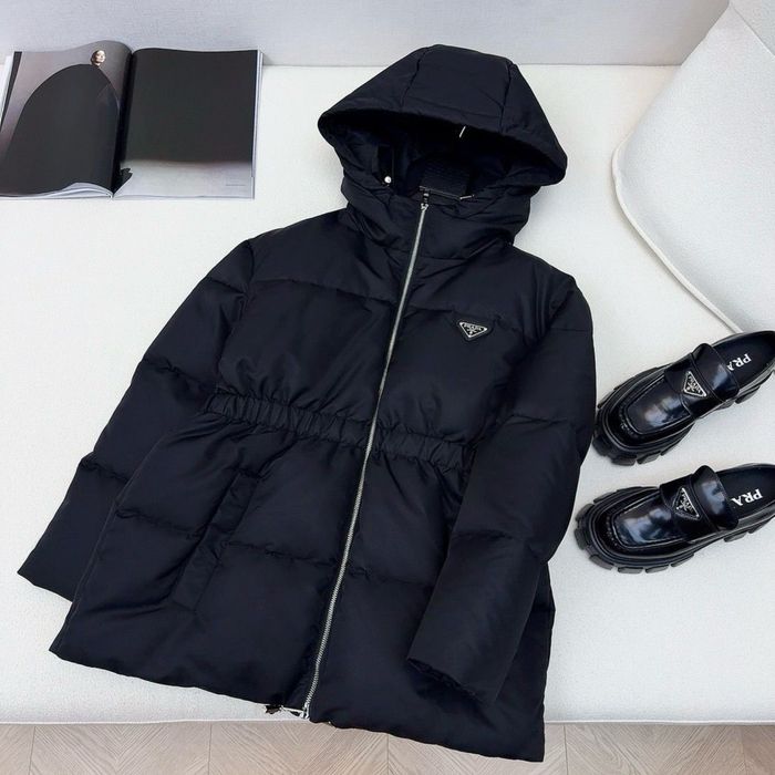Куртка пуховик prada прада