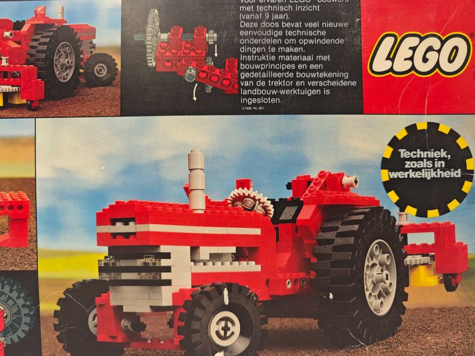 Lego Technic 851 "Tractor"; 1977; [130]