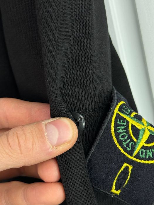 Топовий світшот STONE ISLAND BLACK