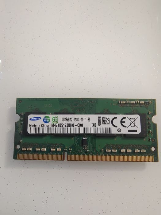 Pamięć RAM 4 GB PC3L DDR3L SO-DIMM Samsung 12800S 1600MHz