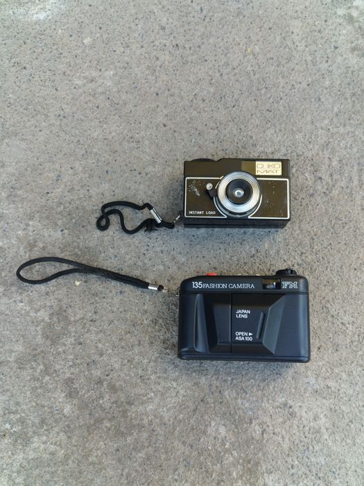 Вінтажні фотоапарати Cliko Mat Instant Load та FM 135 Fashion Camera(робочі)