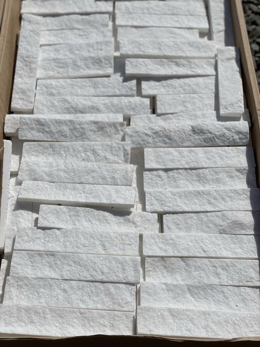 Плитка Білий Мармур Тасос Греція облицювальна Соломка оздоблювальна