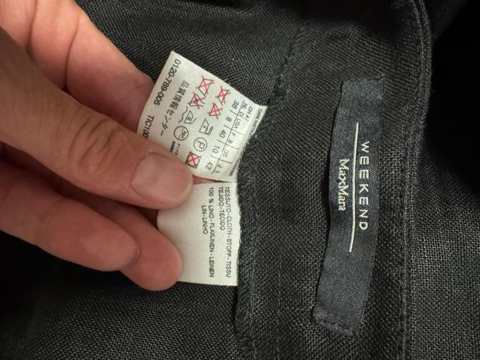 Лляні брюки max mara