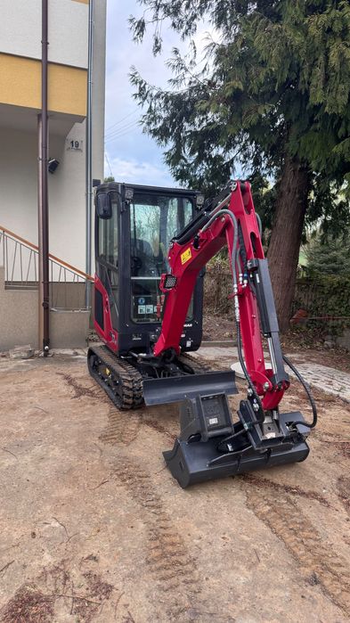 Minikoparka koparka mini ładowarka AVANT najem wynajem usługi 24h/7 FV