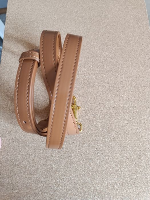 Nowy pasek do torebki Kassandre brązowy regulowany