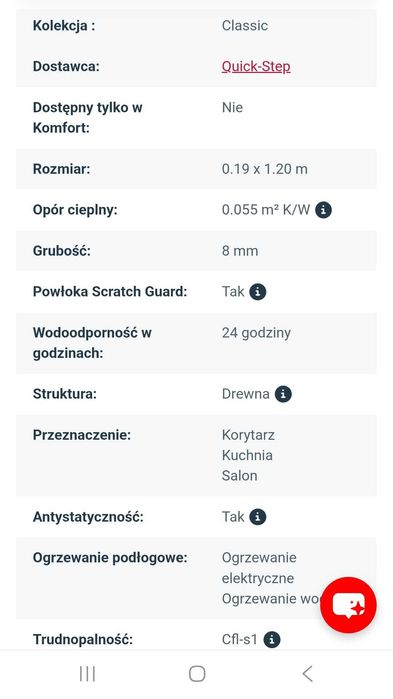 Panele laminowane 6 paczek