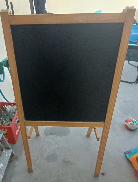 Quadro grande de ardosia  2 lados