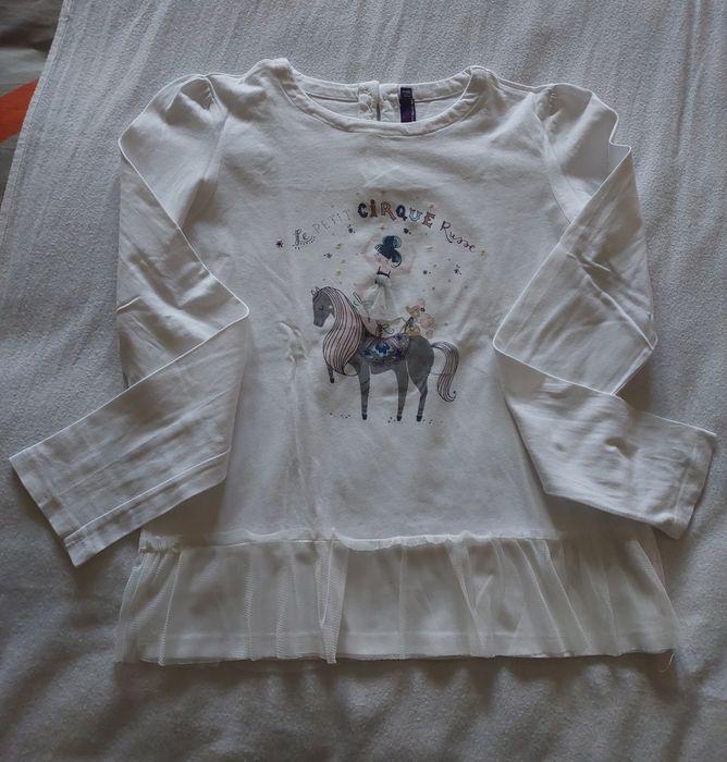 Lote 5 Camisolas Estampadas Menina, 10A