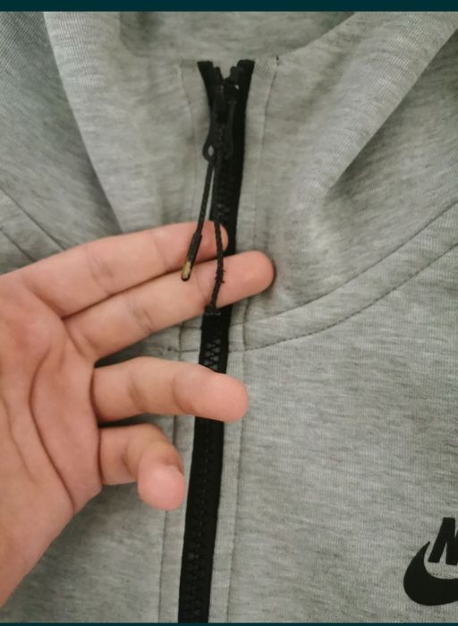 Nike tech cinzento usado 1 vez