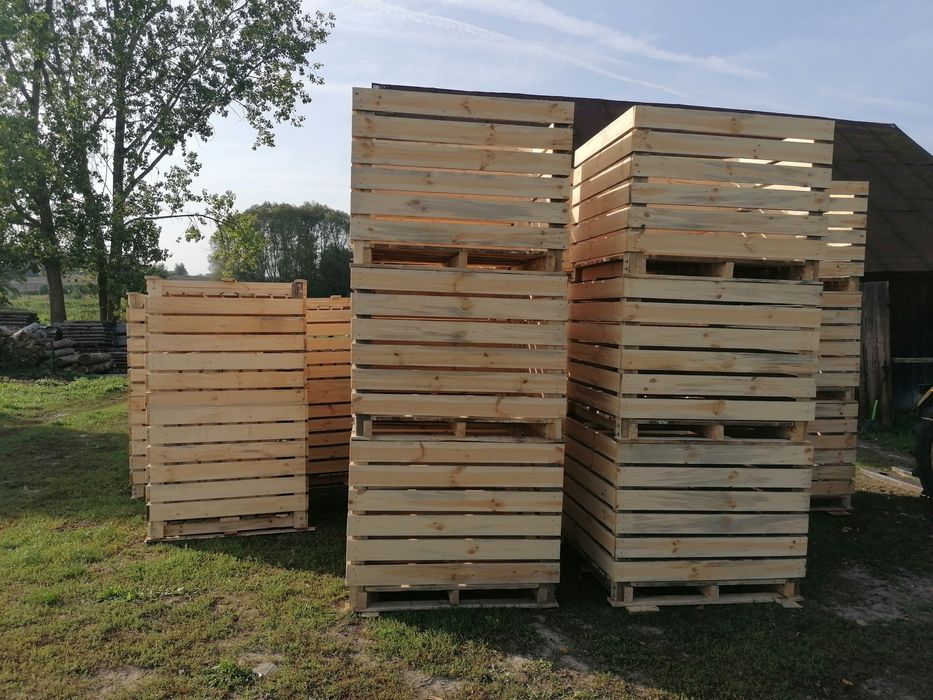 Skrzyniopaleta;skrzyniopalety; ( skrzynia na owoce, warzywa)