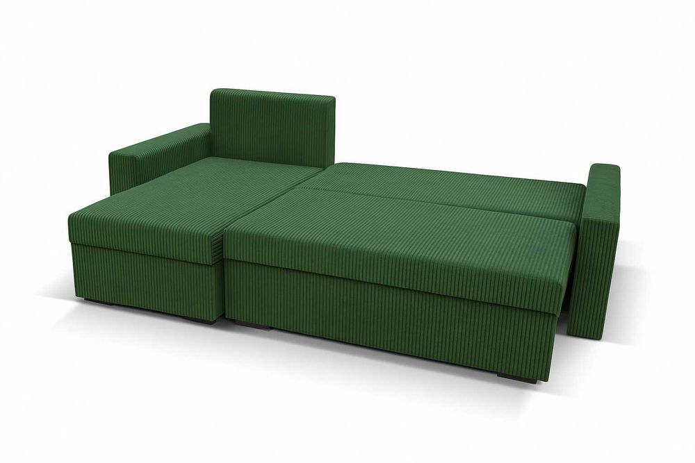 Narożnik Do Salonu JOY Kanapa Sofa Rozkładana 2 Pojemniki Na Pościel