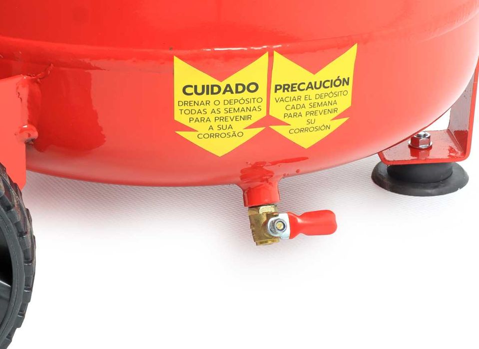 Compressor de Ar 50 Lts Vertical 2 HP 8 Bares SUPER PREÇO