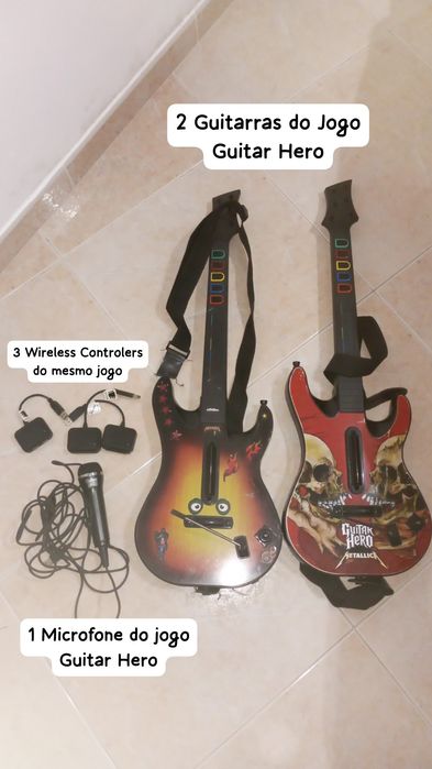 Conjunto: Ps3 Com Vários Discos e Acessórios Como Novos