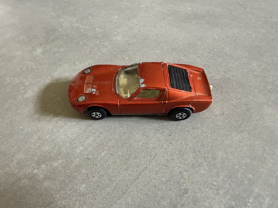 Model Matchbox Speed Kings Lamborghini Miura made in England