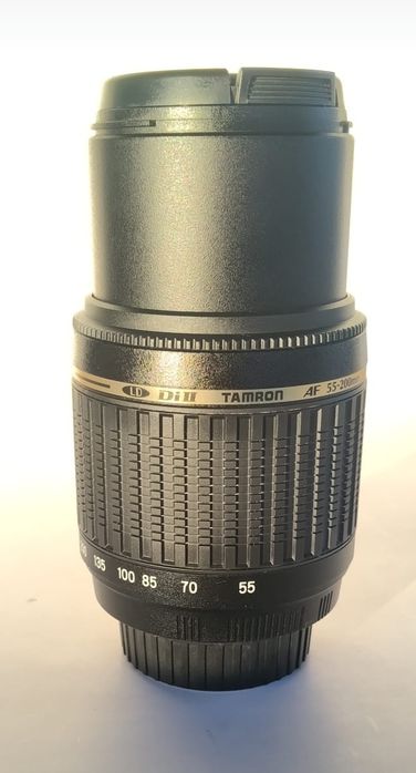 Objectiva Tamron 55-200 para Nikon
