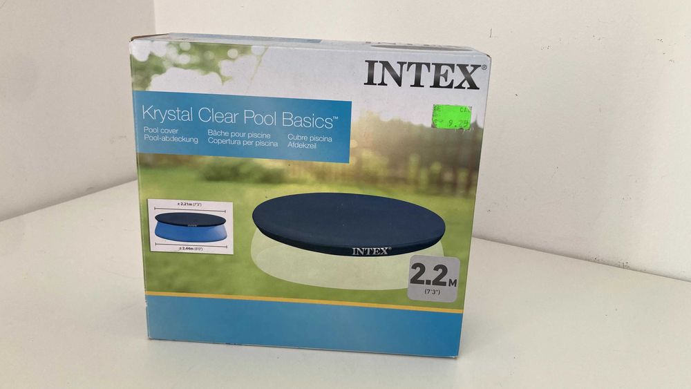 PISCINA PACK [Piscina + Bomba + Cobertura + Kit cloro/antialgas] INTEX POOL