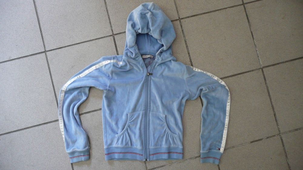 piękna niebieska bluza TOMMY HILFIGER XS usa