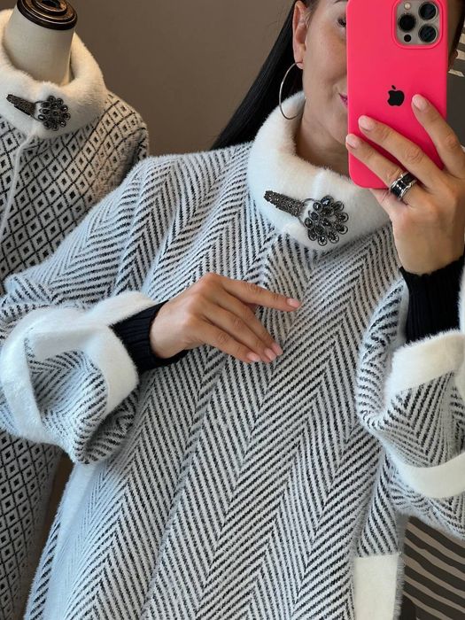 благородная альпака оверсайз большой размер