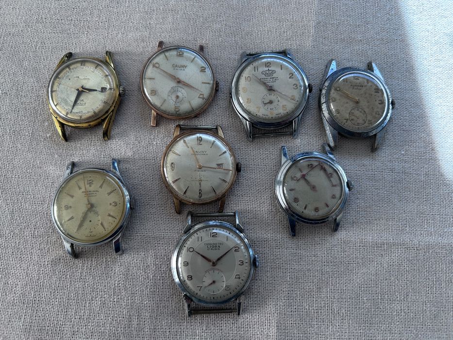 Relogios mecânicos corda para reatauro peças