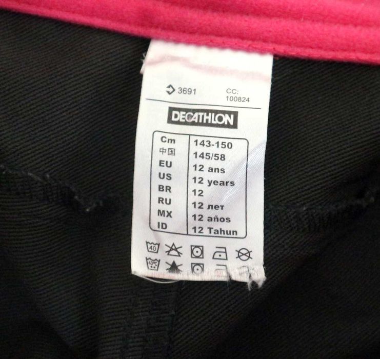 Quechua MH500 softshell dziecięce spodnie turystyczne 12