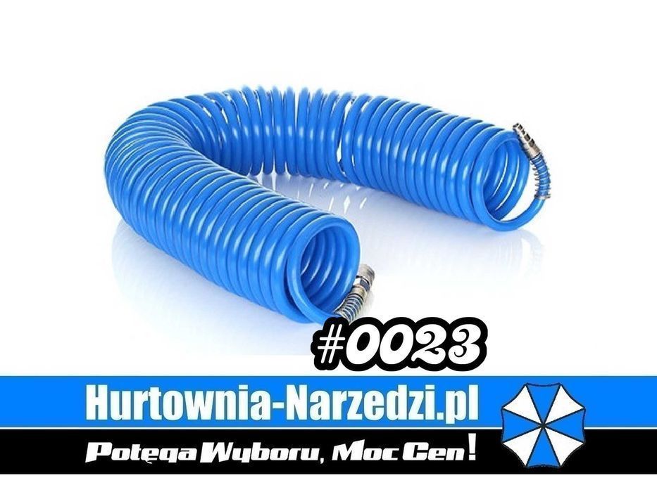 8x12mm wąż pneumatyczny 15m wąż do kompresora 15m wąż spiralny 15m